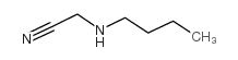 (N-丁胺基)乙腈结构式