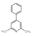 4-苯基-2,6-二甲基吡啶结构式