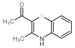 1-(3-甲基-4H-1,4-苯并-2-噻嗪)-1-乙酮结构式