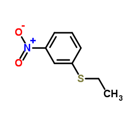 Ethyl 3-nitrophenyl sulfide structure