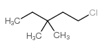 1-chloro-3,3-dimethylpentane Structure