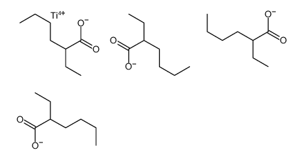 2-乙基己酸钛(IV)结构式