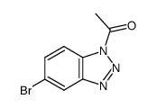 1-acetyl-5-bromo-1H-benzotriazole Structure