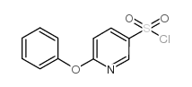 6-苯氧基吡啶-3-磺酰氯结构式