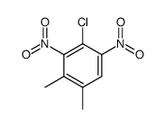 1-Chloro-3,4-dimethyl-2,6-dinitrobenzene结构式