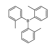 tris(2-methylphenyl)borane Structure