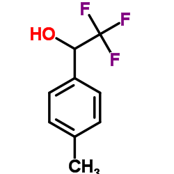 2,2,2-三氟-1-(对甲苯基)乙醇结构式