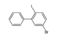 5-bromo-2-iodo-1,1'-biphenyl结构式