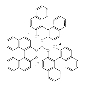 三(S-(-)-1,1''-联萘-2,2''-二醇基)丙酮酸锂(III)四氢呋喃加合物图片