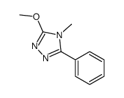 3-methoxy-4-methyl-5-phenyl-1,2,4-triazole Structure