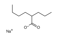 sodium,2-propylhexanoate结构式