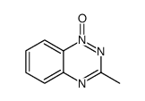 3-methyl-1-oxido-1,2,4-benzotriazin-1-ium结构式