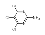 4,5,6-Trichloropyrimidin-2-amine structure
