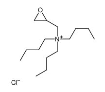 tributyl(oxiran-2-ylmethyl)azanium,chloride结构式