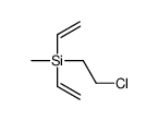 2-chloroethyl-bis(ethenyl)-methylsilane Structure