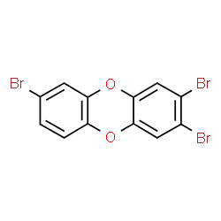 2,3,7-tribromobenzo-4-dioxin结构式