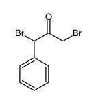 1,3-dibromo-1-phenylpropan-2-one结构式