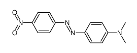 N,N-dimethyl-4-[(E)-(4-nitrophenyl)diazenyl]aniline结构式