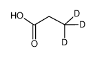 Propionic Acid-d3 Structure