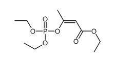 ethyl 3-diethoxyphosphoryloxybut-2-enoate结构式