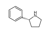 (R)-2-苯基吡咯烷结构式