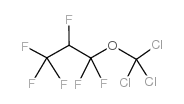 1,1,2,3,3,3-Hexafluoropropyl trichloromethyl ether Structure