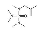 N-[bis(dimethylamino)phosphoryl]-N,2-dimethylprop-2-en-1-amine Structure