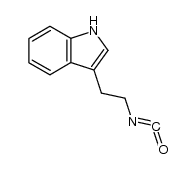3-(2-isocyanato-ethyl)-indole Structure