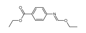 Ethyl-(4-ethoxycarbonylphenyl)-formimidat Structure