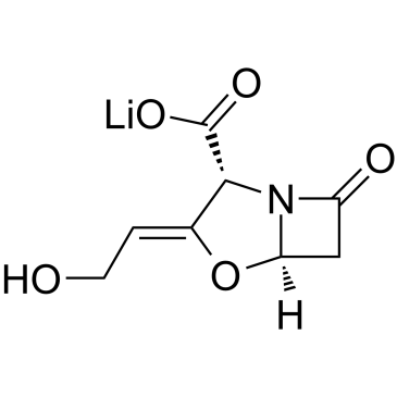 Clavulanate lithium structure