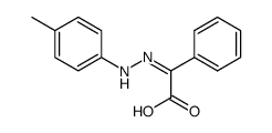 Phenyl-(p-tolyl-hydrazono)-acetic acid结构式