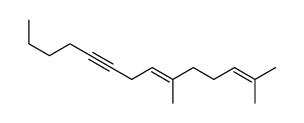2,6-dimethyltetradeca-2,6-dien-9-yne Structure