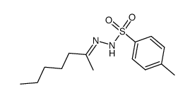 2-Heptanone tosylhydrazone结构式
