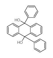 9,10-Anthracenediol,9,10-dihydro-9,10-diphenyl- Structure