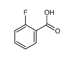 邻氟苯甲酸-D4结构式