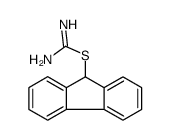 9H-fluoren-9-yl carbamimidothioate结构式