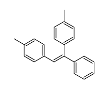 1-methyl-4-[2-(4-methylphenyl)-1-phenylethenyl]benzene Structure