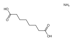 octanedioic acid , neutral ammonium salt结构式