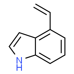 4-Ethenyl-1H-indole结构式