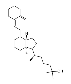 25-hydroxyvitamin D3结构式