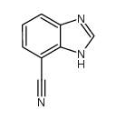 1H-苯并咪唑-4-甲腈结构式