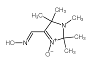 4-羟基脒甲基-1,2,5,5-戊甲基-3-咪唑烷-3-氧化物结构式