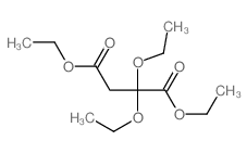 diethyl 2,2-diethoxybutanedioate结构式