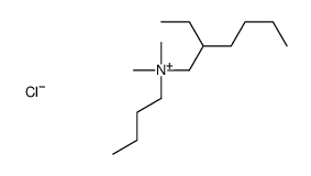 butyl(2-ethylhexyl)dimethylammonium chloride Structure
