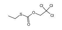 S-ethylO-(2,2,2-trichloroethyl) carbonothioate Structure