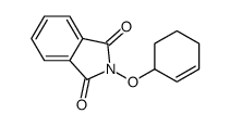 2-cyclohex-2-en-1-yloxyisoindole-1,3-dione结构式