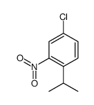 1-chloro-4-isopropyl-3-nitrobenzene结构式