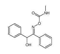 Benzoin-(E)-O-(methylcarbamoyl)oxim Structure