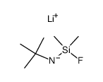 lithiumtert-butyl(fluorodimethylsilyl)amide结构式