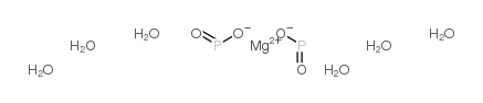 次磷酸镁六水合物结构式